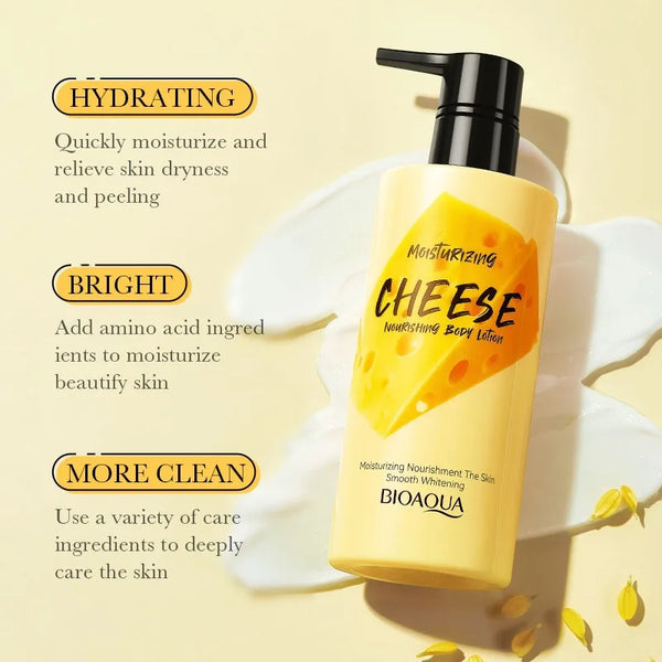 Cheese-Infused Body Lotion