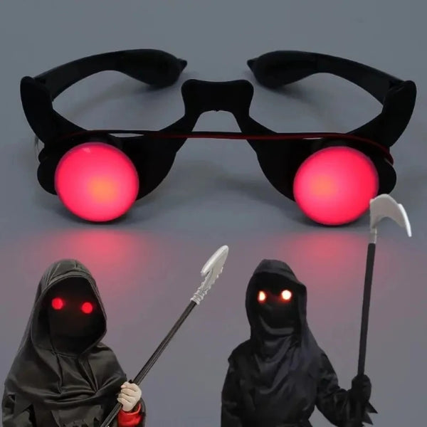 Halloween Glowing Red Eye Glasses